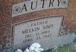 Melvin Sims Autry 