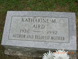 Katharine M Aird 