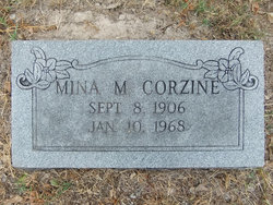 Mina May <I>Tubbs</I> Corzine 