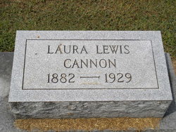 Laura Elizabeth <I>Lewis</I> Cannon 