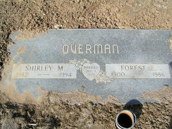 Shirley Mae <I>Irelan</I> Overman 