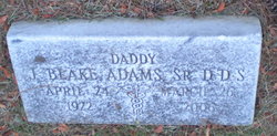 Dr James Blake Adams Sr.