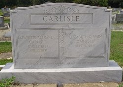 Lafayette Alexander Carlisle 