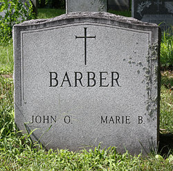 Maude Beatrice “Marie” <I>McAtee</I> Barber 