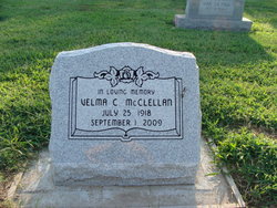 Velma C <I>Cates</I> McClellan 