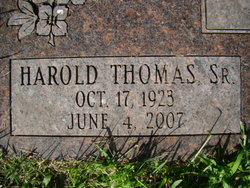 Harold Thomas “Tom” Webb Sr.