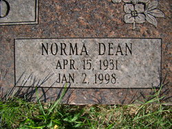 Norma Dean <I>Polston</I> Webb 