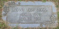 Leona <I>Yost</I> Biggs 