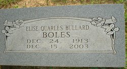 Mary Elise <I>Quarles</I> Boles 