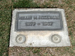 Mabel Mildred “Millie” Ackerman 