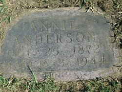 Annie Carolina <I>Eckenberger</I> Anderson 
