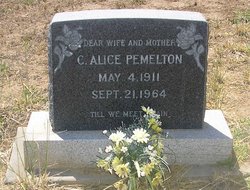 Cora Alice <I>Duncan</I> Pemelton 