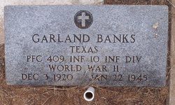 PFC Garland Banks 