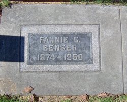 Fannie <I>Carter</I> Benser 
