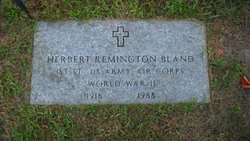 Herbert Remington Bland 