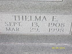 Thelma Edith <I>Quesenberry</I> Quesenberry 