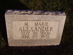 M Marie Alexander 