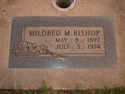 Mildred Merle <I>McElroy</I> Bishop 