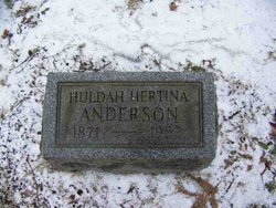 Hulda Hertina Anderson 