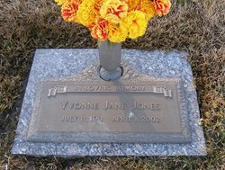 Yvonne <I>Jane'</I> Jones 