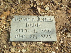 Leone “Babe” <I>Bellingrath</I> Jones 
