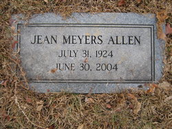 Jean <I>Meyers</I> Allen 