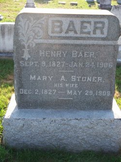Mary Ann <I>Stoner</I> Baer 