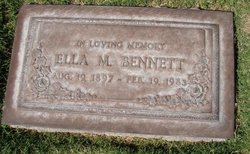 Ella Murphy <I>Merchant</I> Bennett 
