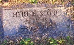 Myrtle <I>Stone</I> Adkins 