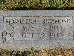 Mossie Edna Richmond 