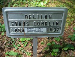 Delilah <I>Evans</I> Conklin 