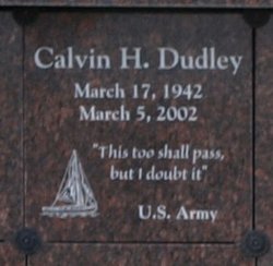 Calvin H Dudley 