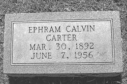 Ephram Calvin Carter 