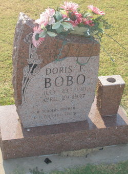 Doris F. <I>Williams</I> Bobo 