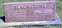 Sarah Bertha <I>Ritchey</I> Blackstone 