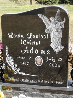Linda Louise <I>Colvin</I> Adams 