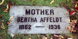 Bertha Jeannette Ottilie <I>Pacholke</I> Affeldt 