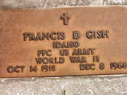 Francis D “Frankie” Gish 