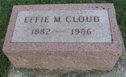 Effie Mae <I>Kendall</I> Cloud 