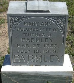 Mary Ann <I>Carrick</I> Parmley 