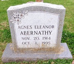 Agnes Eleanor Abernathy 