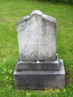 Abbie A. <I>Putney</I> Blake 