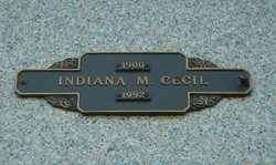 Indiana <I>Martin</I> Cecil 