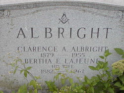 Bertha Elizabeth <I>La Jeune</I> Albright 