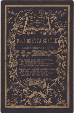 Rosetta <I>Boyer</I> Bentley 