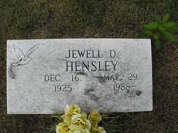 Jewell D Hensley 