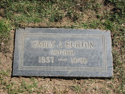 Emily Joan “Josie” <I>Moxley</I> Burton 