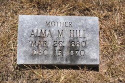 Alma M Hill 