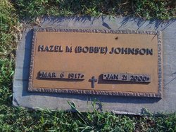 Hazel M. “Bobb'e” <I>Arnold</I> Johnson 