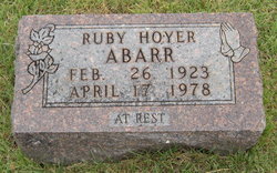 Ruby Pearl <I>Hoyer</I> Abarr 